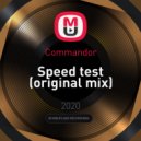 Commandor - Speed test