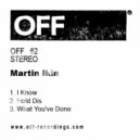 Martin Ikin - Hold Dis (Original Mix)