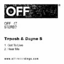 Tapesh, Dayne S - Hear Me (Original Mix)