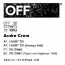 Andre Crom - No Sleep