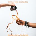 Dinner Jazz Orchestra - Alto Sax Solo - Background for Working at Home