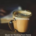 Dinner Jazz Orchestra - Alto Sax Solo - Background for Working at Home