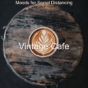 Vintage Cafe - Backdrop for Working from Home