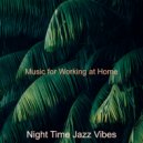 Night Time Jazz Vibes - Backdrop for Relaxing at Home - Bright Baritone and Alto Saxophone
