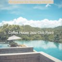 Coffee House Jazz Club Retro - Backdrop for Relaxing at Home - Hip Baritone and Alto Saxophone
