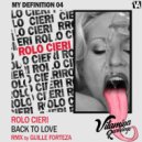 ROLO CIERI  - Back To Love
