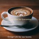 Vintage Cafe Bar Jazz Society - Background for Social Distancing