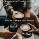 Popular Cafe Bar Jazz Society - Background for Social Distancing