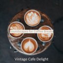 Vintage Cafe Delight - Delightful Background for Social Distancing