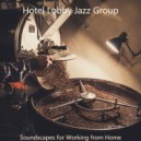 Hotel Lobby Jazz Group - Backdrop for Work from Home - Guitar
