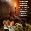 Classic Hertz - Piano Sonata No 1 in F Op 2 No 1. III Menuetto Allegro Spiccato