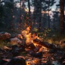 Relaxation Serenity Ensemble & Binaural Frequency Sessions & Delta Hz - Bonfire Depths Soothe Gently ()