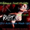 Rihanna Feat.Malets - Right Now (DJ-A.N.Onim Mash Up)