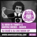 Dj Adem vs. Timofey & Bartosz Brenes - Heaven (DJ Скай & DJZak Mash-Up)