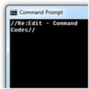 Re:Edit - Command Codes