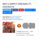 COOP M@RT!@N & Davinchi - Red Carpet Dreams (feat. Davinchi)