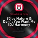 Showtek & Felix - 90 by Nature & Don´t You Want Me