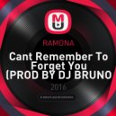 RAMONA - Cant Remember To Forget You