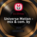 DJ Efimov - Universe Motion - mix & com. by