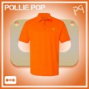 JLaDonne Clothing Company - Orange Polo Gold Tape