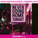 David Guetta, Alesso, Madison Love - Never Going Home Tonight