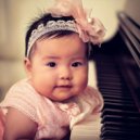 Binaural Resonances & Music Box Baby Theatre Baby Blue & Music for baby brain development - Miniature Piano Dream ()