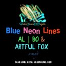 al l bo - Blue Neon Lines