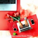 Work from Home Music Retro - Backdrop for Virtual Classes