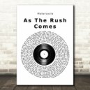 Motorcycle - As The Rush Comes