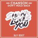 Chanson - Don't Hold Back