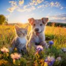 Feliz tarde musica & Relajación sonora para criaturas & Sonidos etéreos para seres - Melodías De Siesta De Mascotas ()