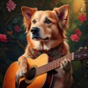 Guitar Flowers Music & Relaxing Dog Music Moods & Music For Dogs To Sleep - Strings Frame Serenity