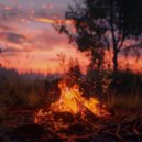 Dog Time Music & Dog's Friends & 6 Hz Guru - Bark Softly in Fireside Bliss