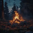 Ultimate Sleep Comfort & Sleeping Music Playlist & Pure Binaural Beats Sleep - Crackling Fire Calms Night