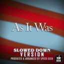 Speed Geek - As It Was